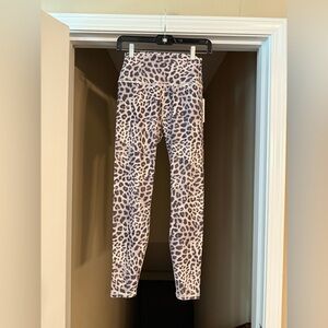 NWT Spiritual Gangster SG Intent High Waisted Leggings in Leopard, Size Medium.